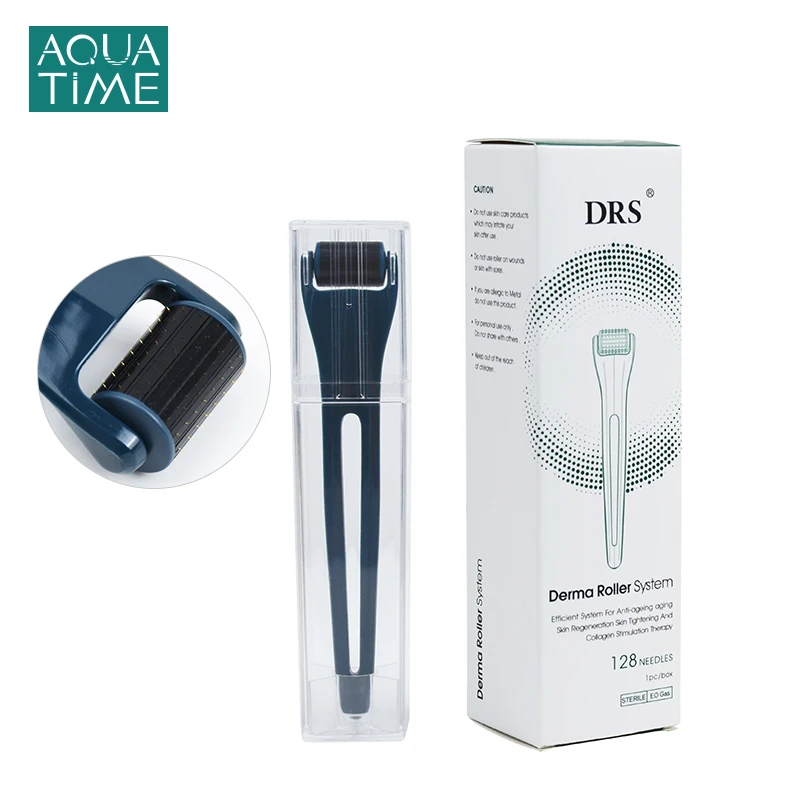 Ролики для ухода за кожей DRS 128 Derma RollersTitanium Microneedles|Мезороллер| |