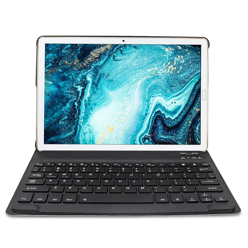 Bluetooth Keyboard Leather Case for Huawei Mediapad M6 10.8 Inch Tablet Stand Detachable Wireless Cover-Black | Компьютеры и офис