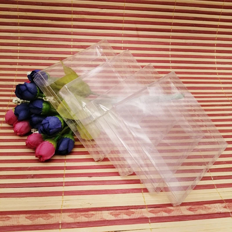 100pcs Large ABB Clear Transparent Box Bag Pvc Plastic Box Gift Packaging Box For Jewelry Box Packaging Display Storage Box Diy