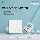LoveAnna WIFI умный светильник RF433 и беспроводной переключатель DIY таймер выключателя работает с приложением Alexa Google Home eWelink