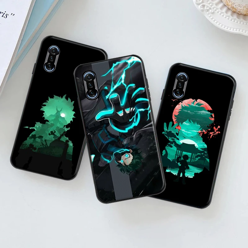 

My Hero Academia Phone Case For Xiaomi Redmi 8 8A Note 8 Pro 8T Note 8 2021 Funda Coque Carcasa Cases Scorch Midoriya Bakugo