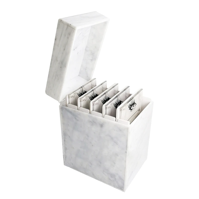 

5 Layers Eyelash Storage Box Makeup Organizer Eyelash Glue Pallet Lashes Holder Grafting Eyelash Extension Tool