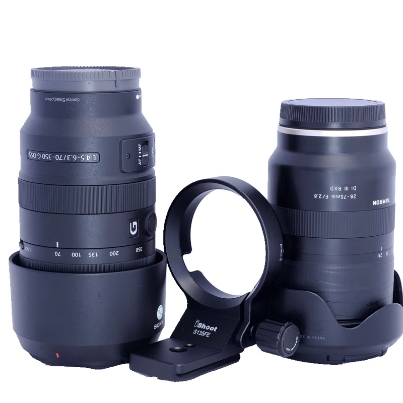 IShoot воротник объектива ножка w камера QR пластина для Tamron 70-300 A047 28-200 Sigma 35 мм F1.2 DG DN