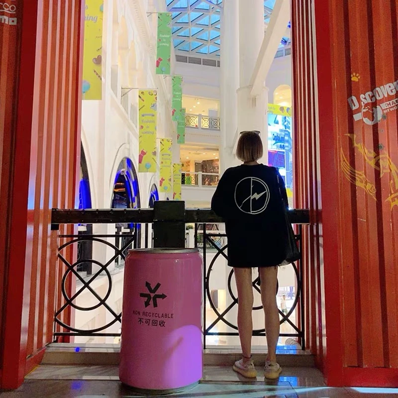 Peaceminusone солнцезащитные цветочные толстовки GD Daisy с принтом Peaceminusone толстовки для мужчин и женщин оверсайз Толстовка молния