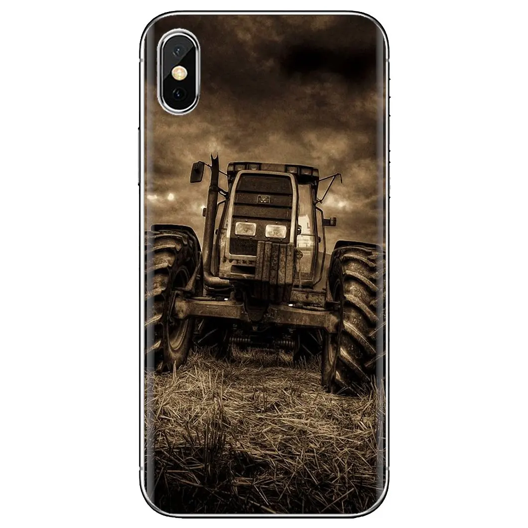 For Xiaomi Redmi 2 S2 3 3S 4 4A 5 5A 6 6A 7A 9 9T 9C 9A Pro Pocophone F1 Silicone Case Cover Massey Ferguson Tractors Car | Мобильные