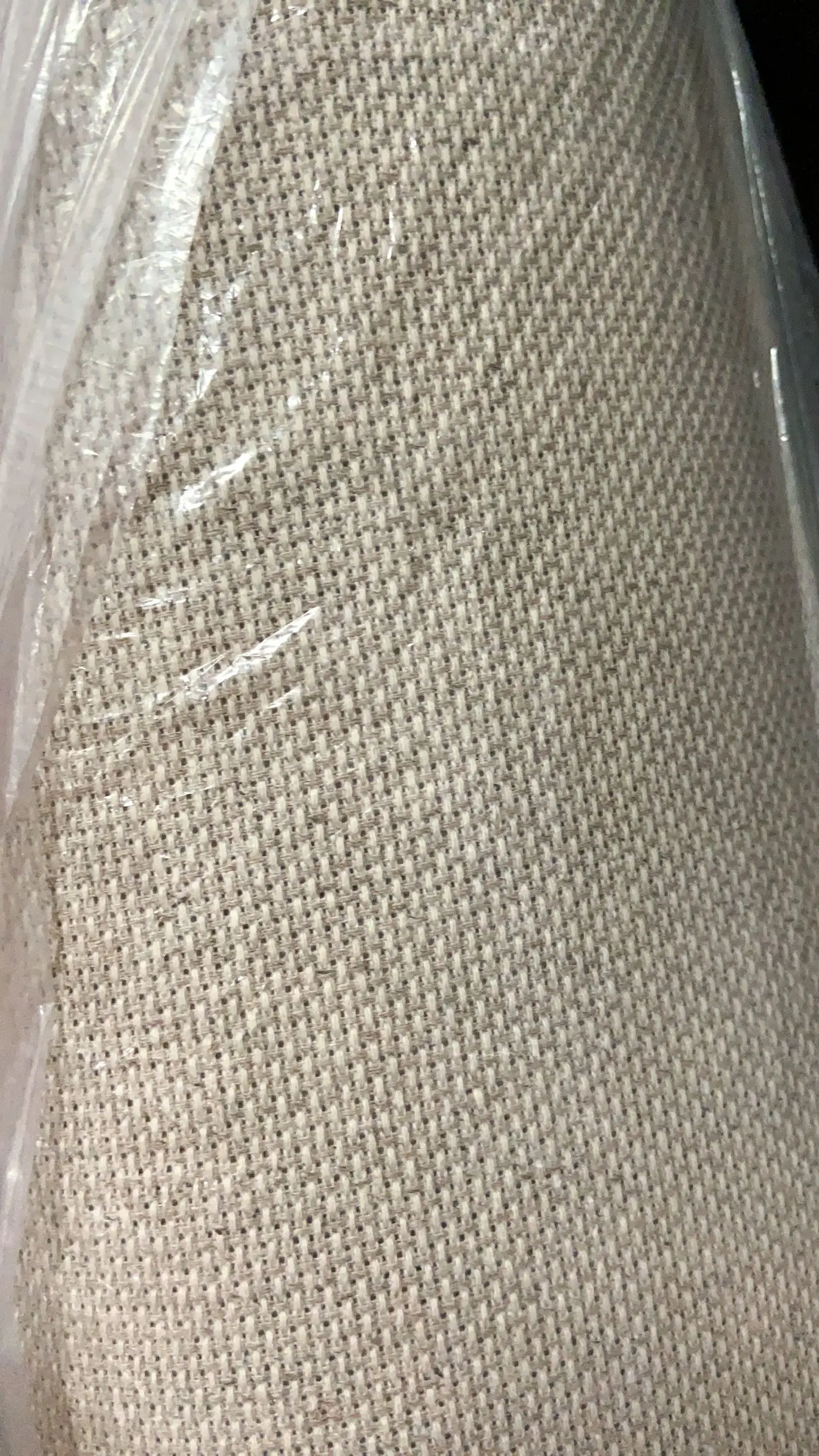 LINEN Хлопок вышивка ткань аида холст/вышивка крестом ткань аида холст Аида 14CT/11CT/9CT - Цвет: LINEN