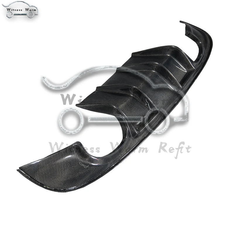 Диффузор заднего бампера из углеродного волокна спойлер для Jaguar XF XFL 2016 UP Dual exhip two