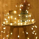 Светодиодсветильник ка в виде шара, украшение для рождественской елки для дома 2021, Рождественское украшение, рождественский подарок, с новым годом 2022, Kerst