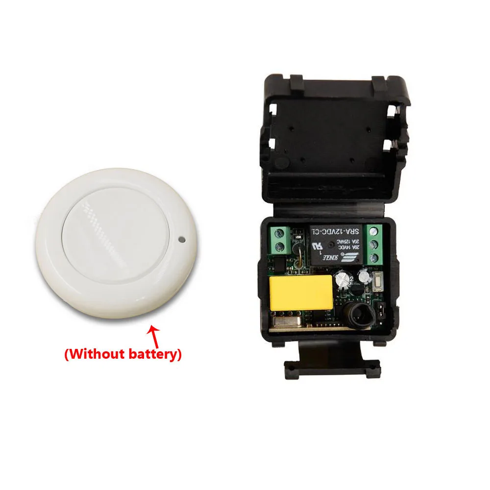 AC 220V Mini Wireless RF Remote Control Light Switch 10A Relay 1CH Receiver Module+Transmitter