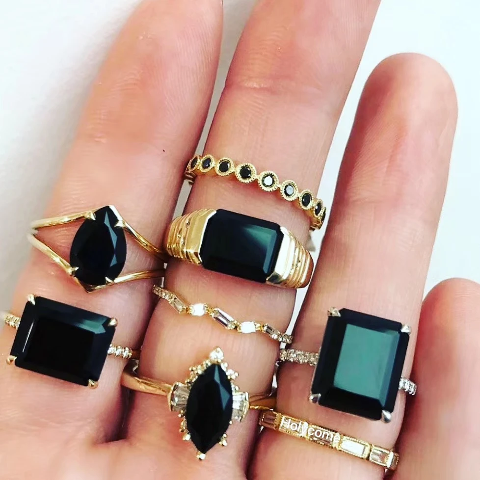 

8mm 2020hotsale moissanite supplier Black Round cut Moissanite for Moissanite diamond ring factory direct supplying wholesal