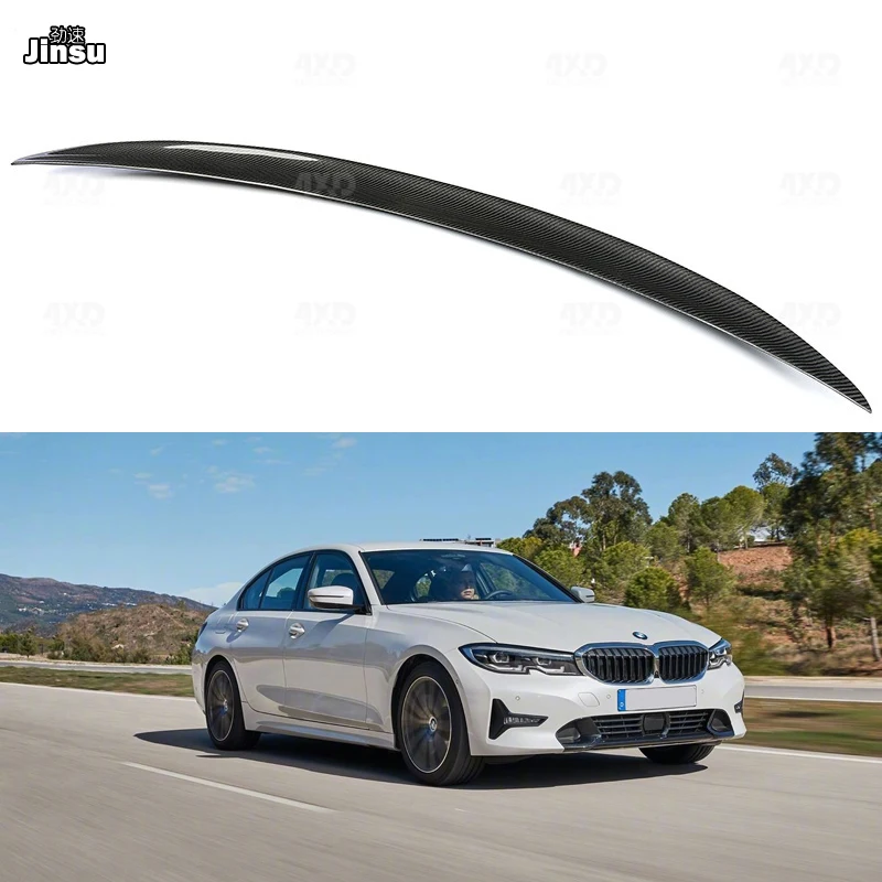 Стильный спойлер для заднего багажника из углеродного волокна bmw 3 серии седан 320d