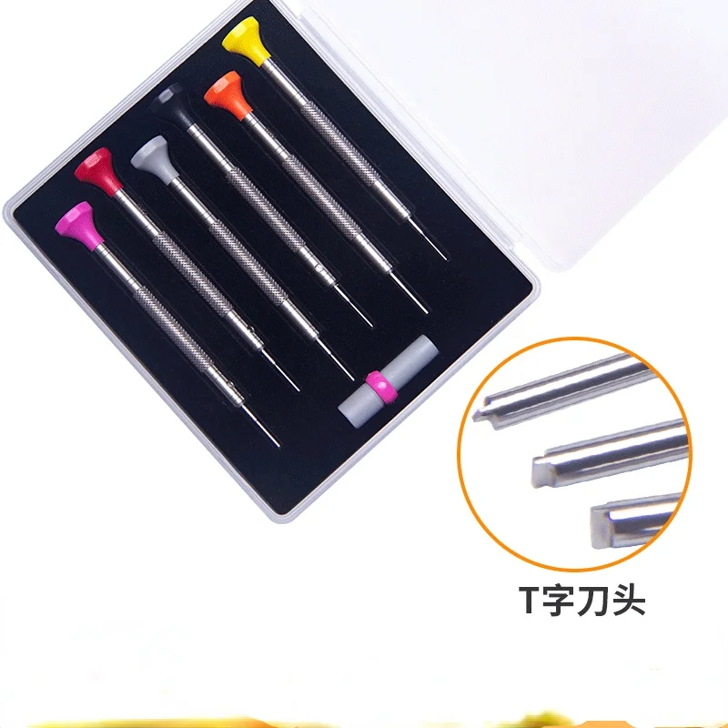 

6 шт., инструменты для ремонта часов, отвертка для ремонта часов используется для удаления часов