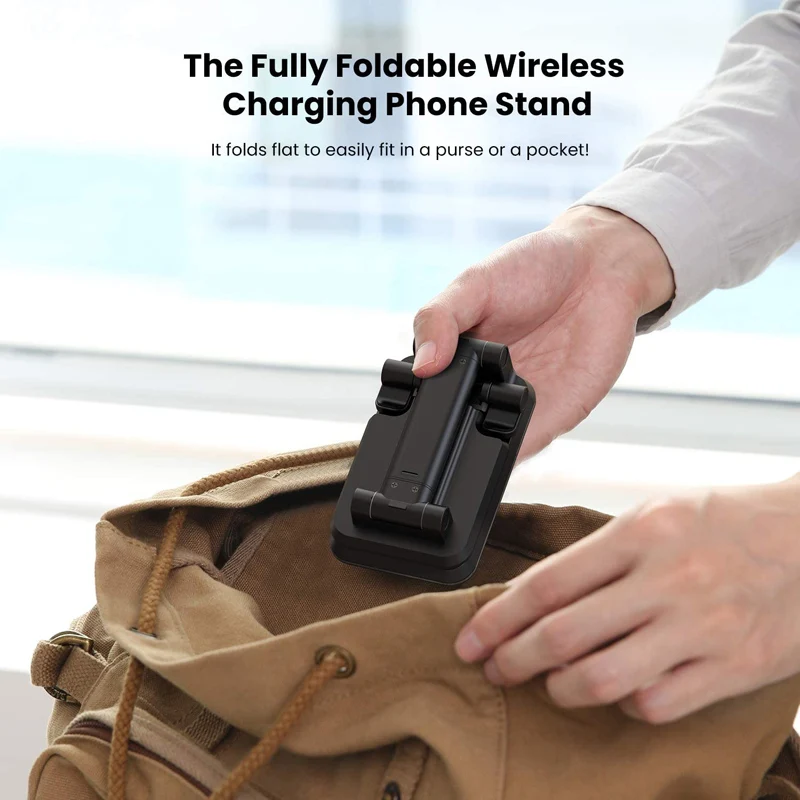 

Wireless Charger Telescopic Desktop Bracket For iPhone 12 11 Pro X XS Max Samsung S21 S20 Note 20 Fast Charging Station Holder