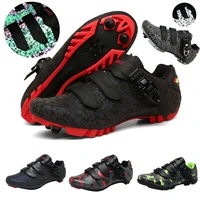 mtb luminous cycling shoes outdoor mountain bike sneakers men professional self locking bicycle spd shoes sports shoes unisex