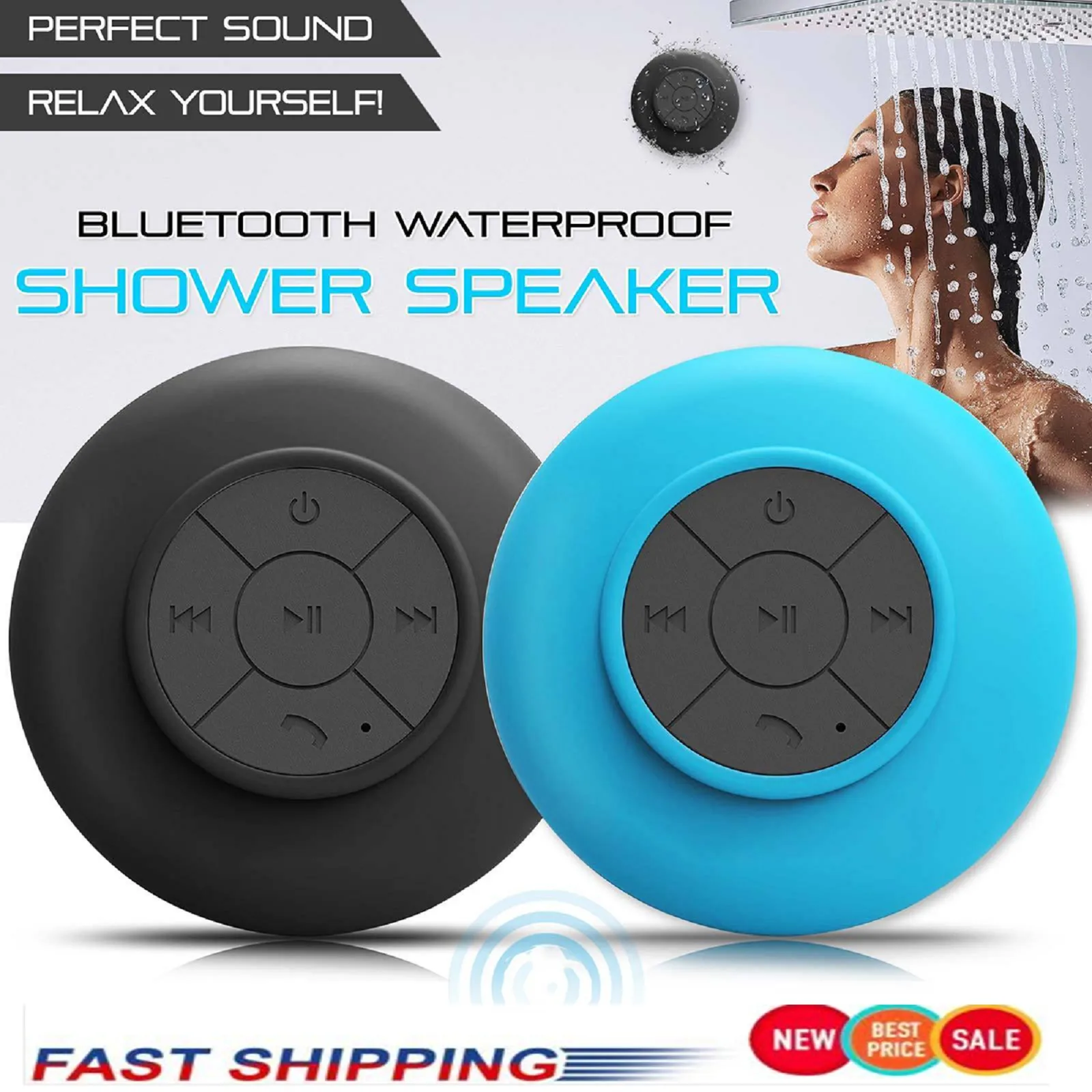 Портативный беспроводной Bluetooth-динамик водонепроницаемый динамик для душа