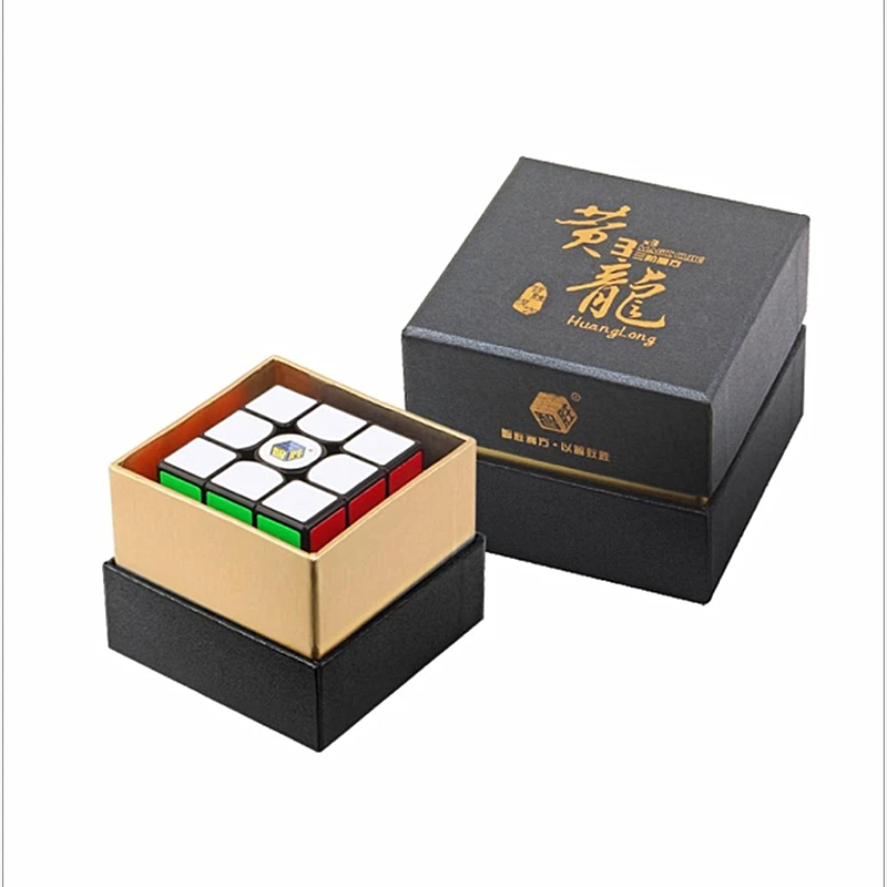 Yuxin Huanglong Magnetic 3x3x3 magic cube 3x3 puzzle speed Competition Cubes cubo magico | Игрушки и хобби