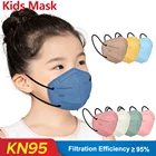 Детская маска детская kn95 маска для лица одноразовые маски FPP2 дети Homologad ffp2 маска для защиты от пыли не wove