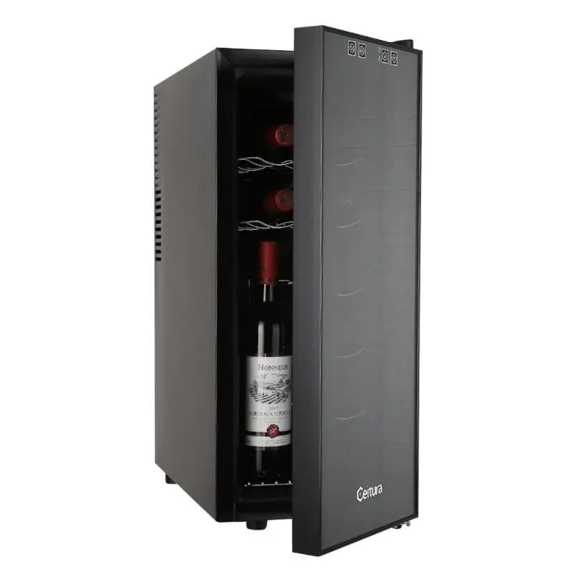 35L 12 bottles Electric Wine Cabinet Compressor Refrigerator Wine Cooler Wine Storage Cabinet Wine Cooler Cellar Wine Cooler