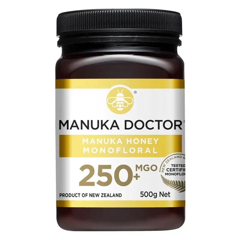 Натуральный мед из Новой Зеландии Manuka Doctor Honey MGO250 + UMF10 500 г HP для пищеварения
