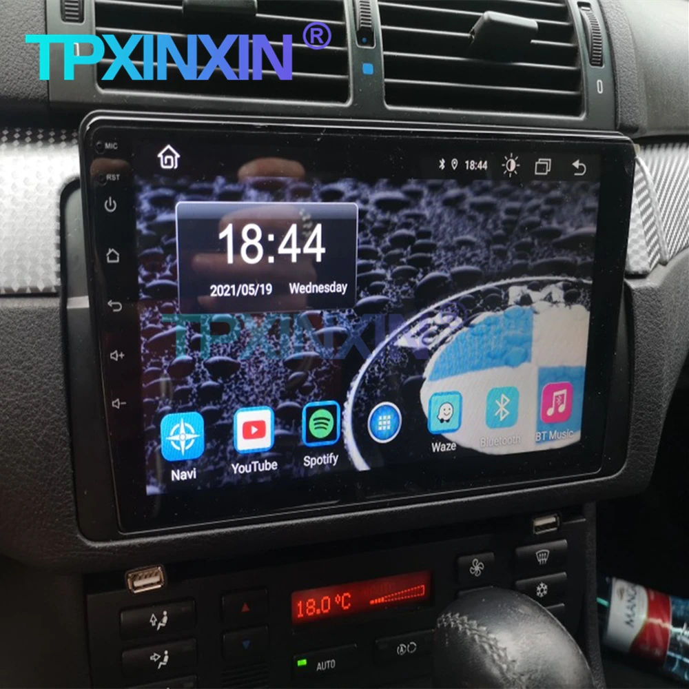 

Android10 Carplay 6+128G For BMW E46 Coupe/M3 Rover 316i 318i 1998-2006 Car GPS Navigation Auto Radio Multimedia Player Headunit