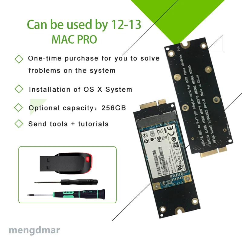 Для Macbook Pro Retina 13 &quotA1425 15&quot A1398 Blade SSD твердотельный накопитель 256 ГБ