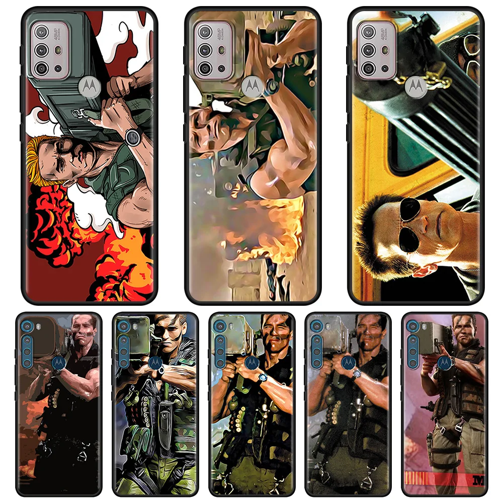 

Arnold Schwarzenegger Movie Commando 1985 Case For Moto One Fusion Plus G Stylus G100 G60s G50 G30 G20 G10 G9 G8 Plus Play Power