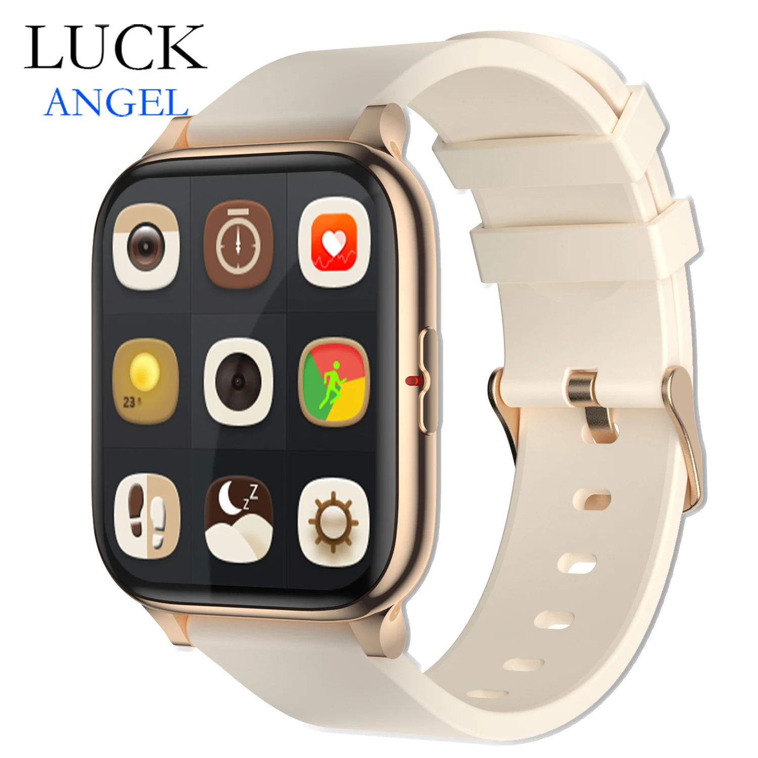 

Смарт-часы Lucky Angel для мужчин и женщин, ультратонкие спортивные умные часы с Bluetooth 1,75, Apple Watch, Смарт-часы Samsung Amazfit