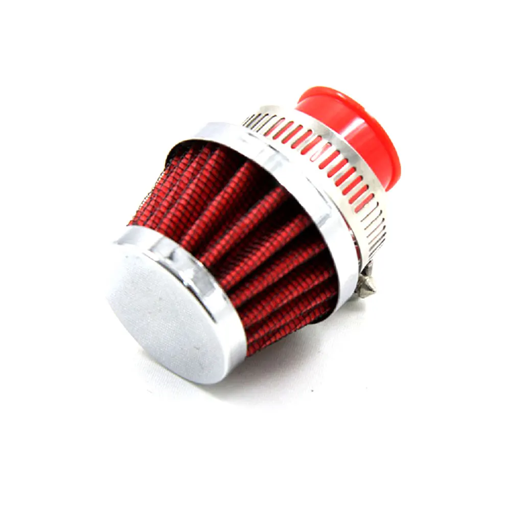 

25mm Car Filter Universal Car Air Filter Performance High Flow Filters Round Cone Air Cleaner Air Intake Filter Replacement
