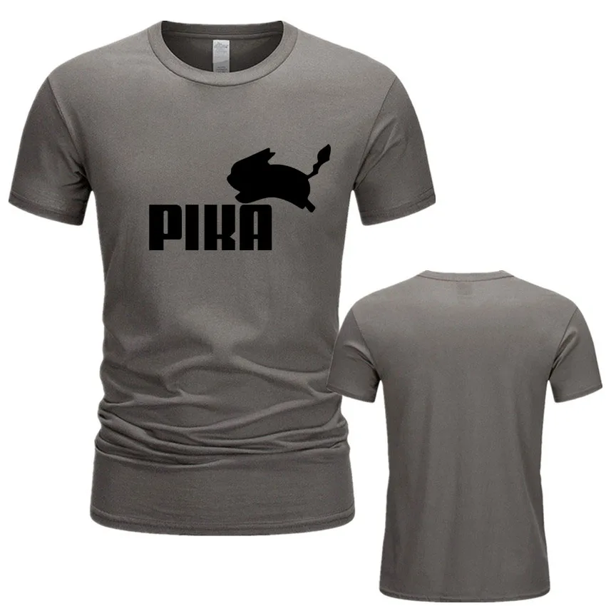Men's Pitching Card Printing Designer Surprise Sports T-shirt Short-sleeved Creative Fashion xs-xxl | Мужская одежда