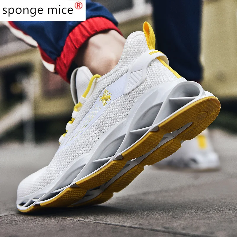 

2020 New Trend Blade Running Mens Shoes Men Casual Male Sneakers Women Zapatos De Mujer Hombre Plus Size 46 Zapatillas Sneaker