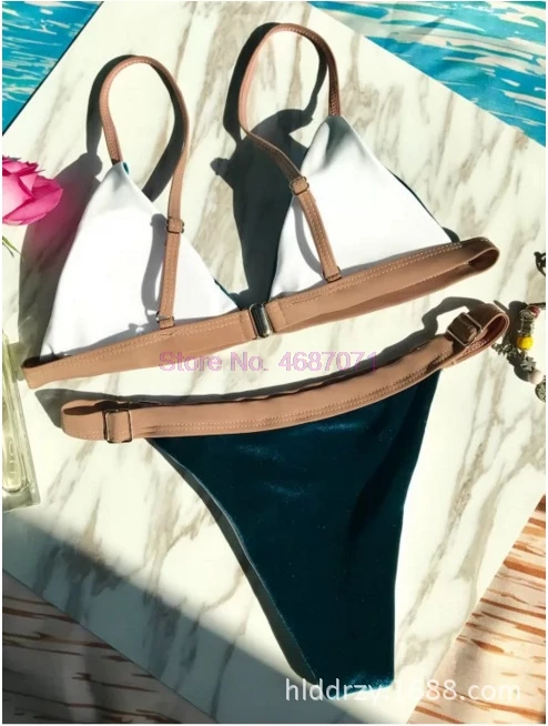 50 шт. женские пляжные бикини с высоким вырезом и пряжкой | Женская одежда