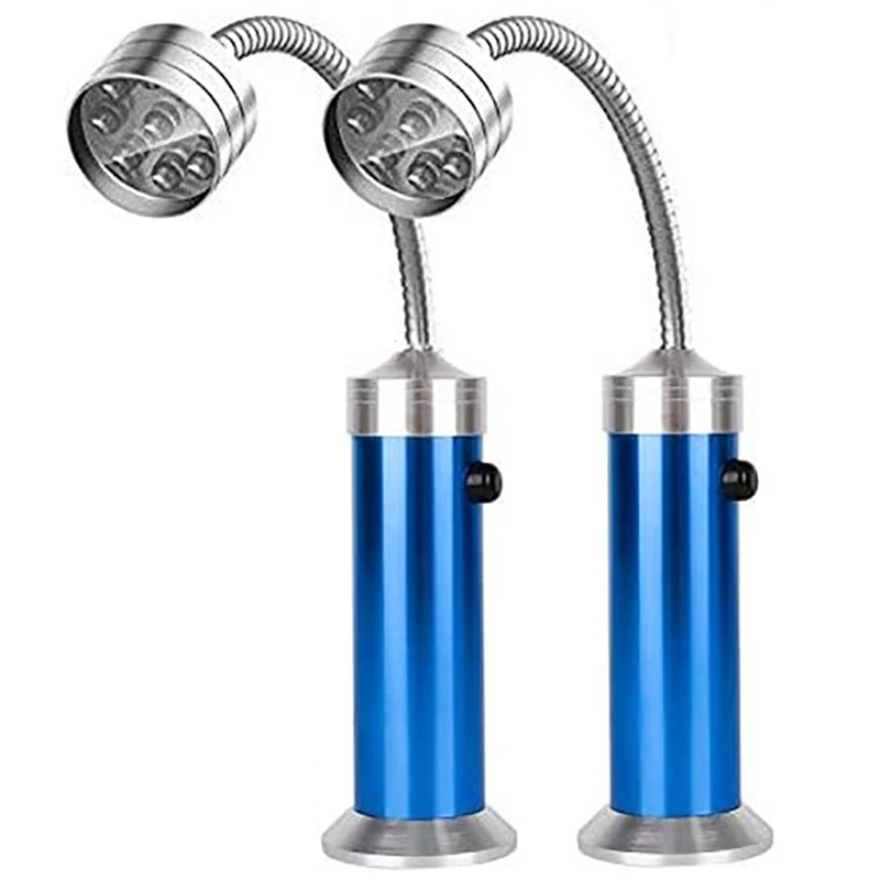 

Grill Light Set, Magnetic Base Super Bright BBQ Lights - 360 Degree Flexible Gooseneck LED with 3 Brightness Levels