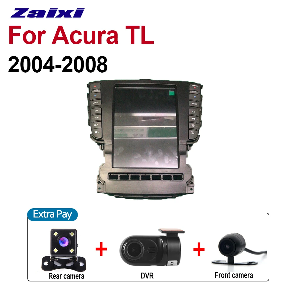 Автомагнитола 2 Din на Android для Acura TL 2004 2005 2006 2007 2008 GPS навигация BT Wi Fi мультимедийная