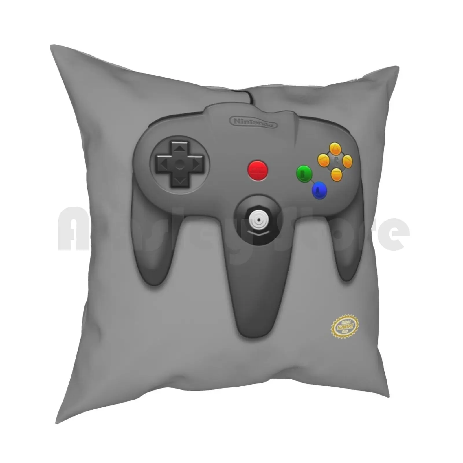 Подушка Nintendo 64 домашняя мягкая декоративная подушка с принтом игровой