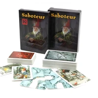 2021 saboteur 12 board games with expansion high quality dwarf miner jeu de family party fun card game