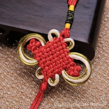 10 шт. китайская кисточка ручной работы с узлом подвеска ремесла китайские