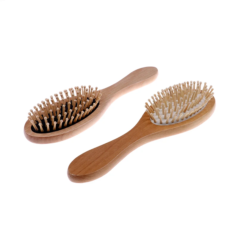 

Natural Massage Comb Hair Care And Beauty SPA Massager Air Beard Comb Bamboo Wooden Comb For Curly Hair Vent Brushes DYT0001