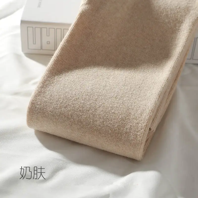 milk skin color Яркие цвета, вертикальные полосы, леггинсы для женщин, Harajuku, Осенние, высокая талия, хлопок, обтягивающие леггинсы, супер эластичные штаны для женщин, C5977 - Цвет: milk skin color