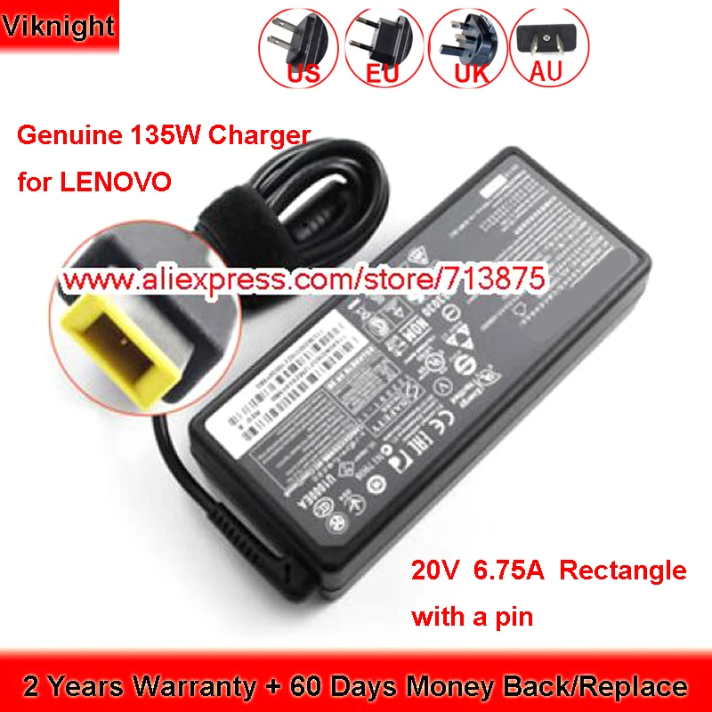 Натуральная 36200314 PA 1131 72 Вт/20V 6.75A адаптер переменного тока для Lenovo Thinkpad T450P IDEAPAD Z710