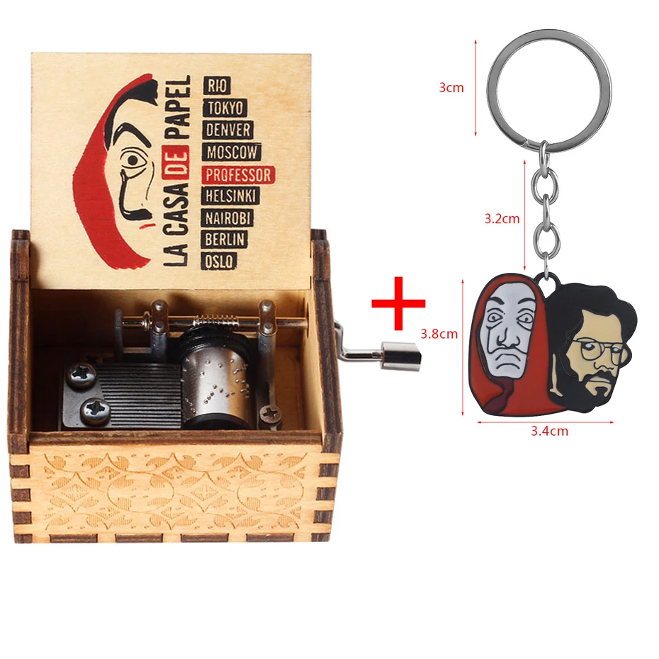 Бесплатный брелок La Casa De Papel с цифровым адресным интерфейсом рукоятка