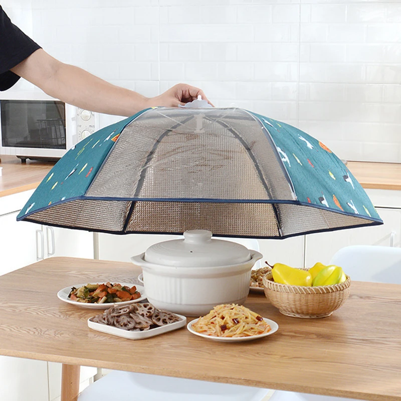 

Winter Heat Preservation Vegetable Cover Thickened Food Cover Foldable Dining Table Cover Dust-Proof And Fly-Proof Meal Cover