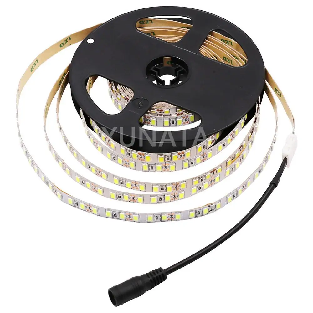 DC12V 120 светодиодный s/m 5630 SMD светильник 5 м 600 5730 1 2 3 4 гибкий ленточный не