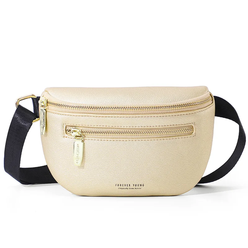 

Multi-functiona Women's Fanny Pack Shoulder Bag and Chest Bag Female Belt Sac Women Waist Bag High Quality Ladies Bolsa