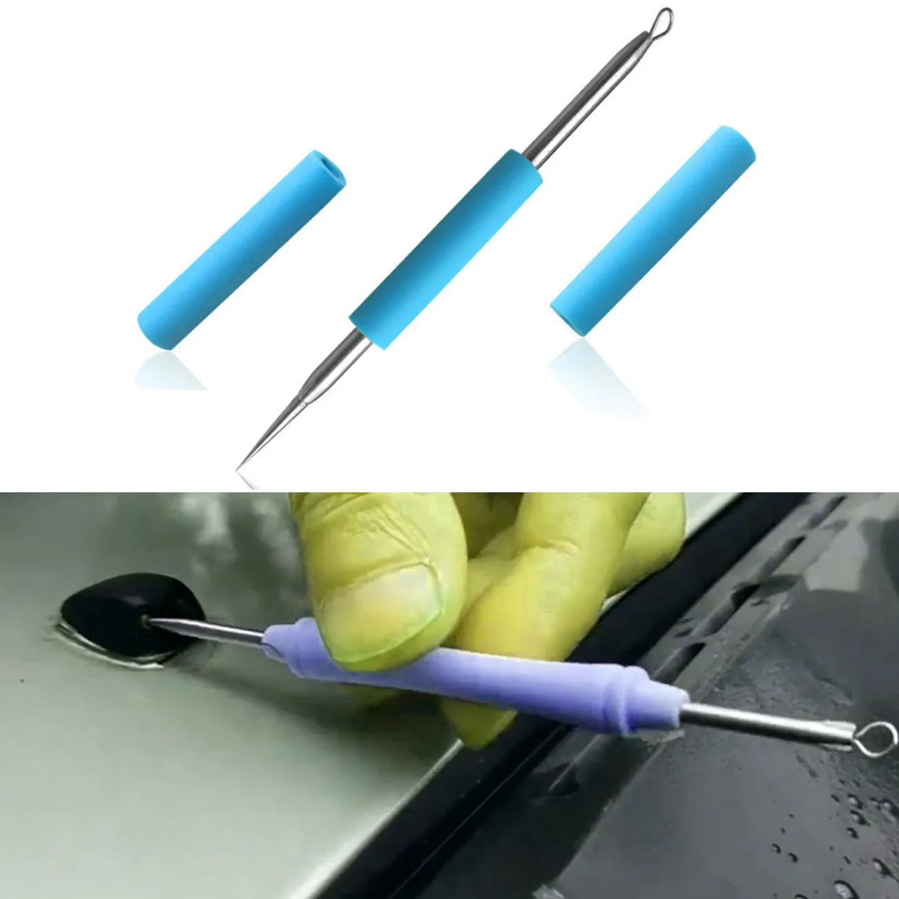 Насадки стеклоочистителя с двумя форсунками для переднего стекла Jeep Grand Cherokee 2005-2016, Chevy Malibu 2005-2013, Pontiac G6 2005-2010 и выше.