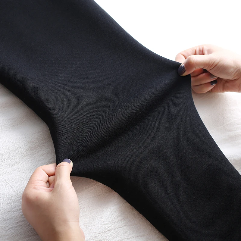 Женские зимние утепленные флисовые теплые брюки с высокой эластичной талией