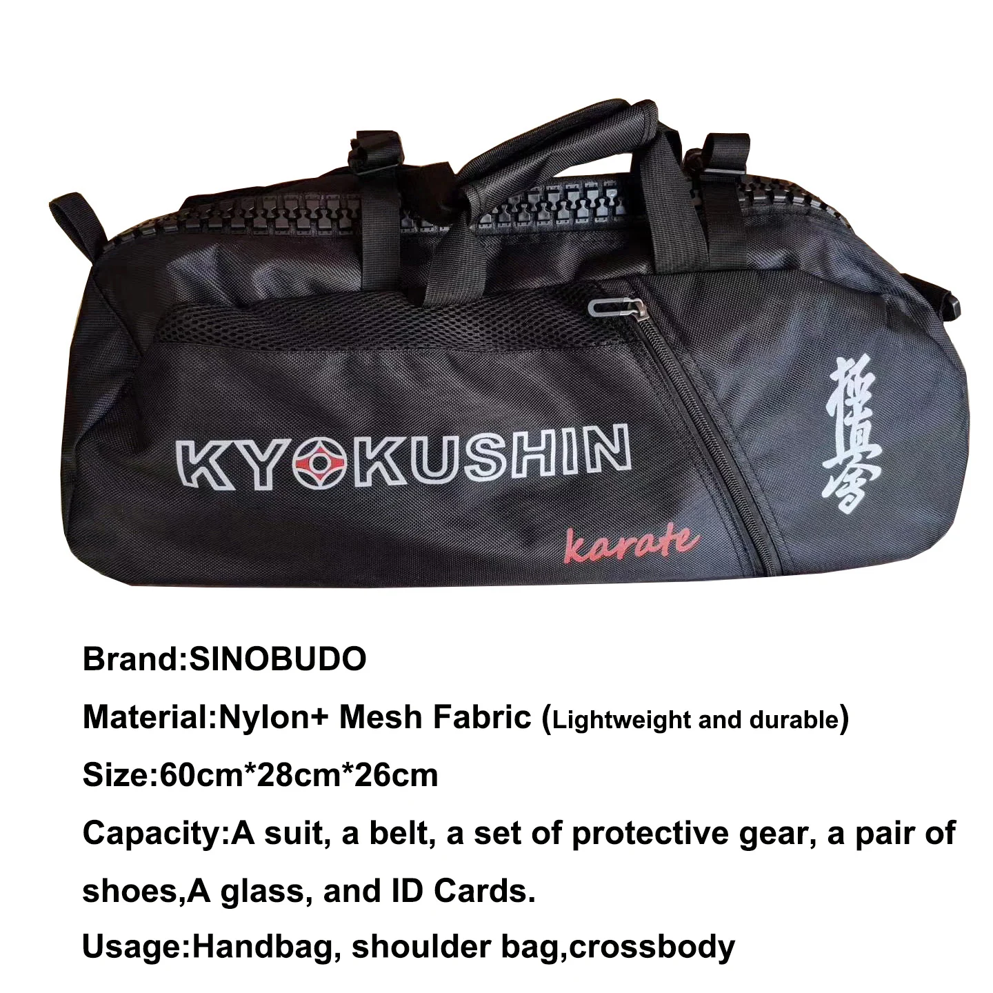 2022 Professional Kyokushin Bag for Training Sport Bag Karate Lightweight Handbag Multifunction Waterproof Backpacks
