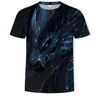 wolf summer recommended t shirt 2021 hot sale short sleeved casual sports t shirt printing cool high cold 3d fashion round neck