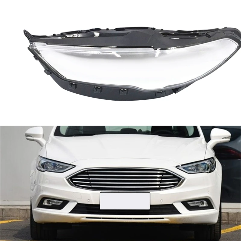 Крышка передней фары автомобиля прозрачные линзы оболочки замена крышки для Ford