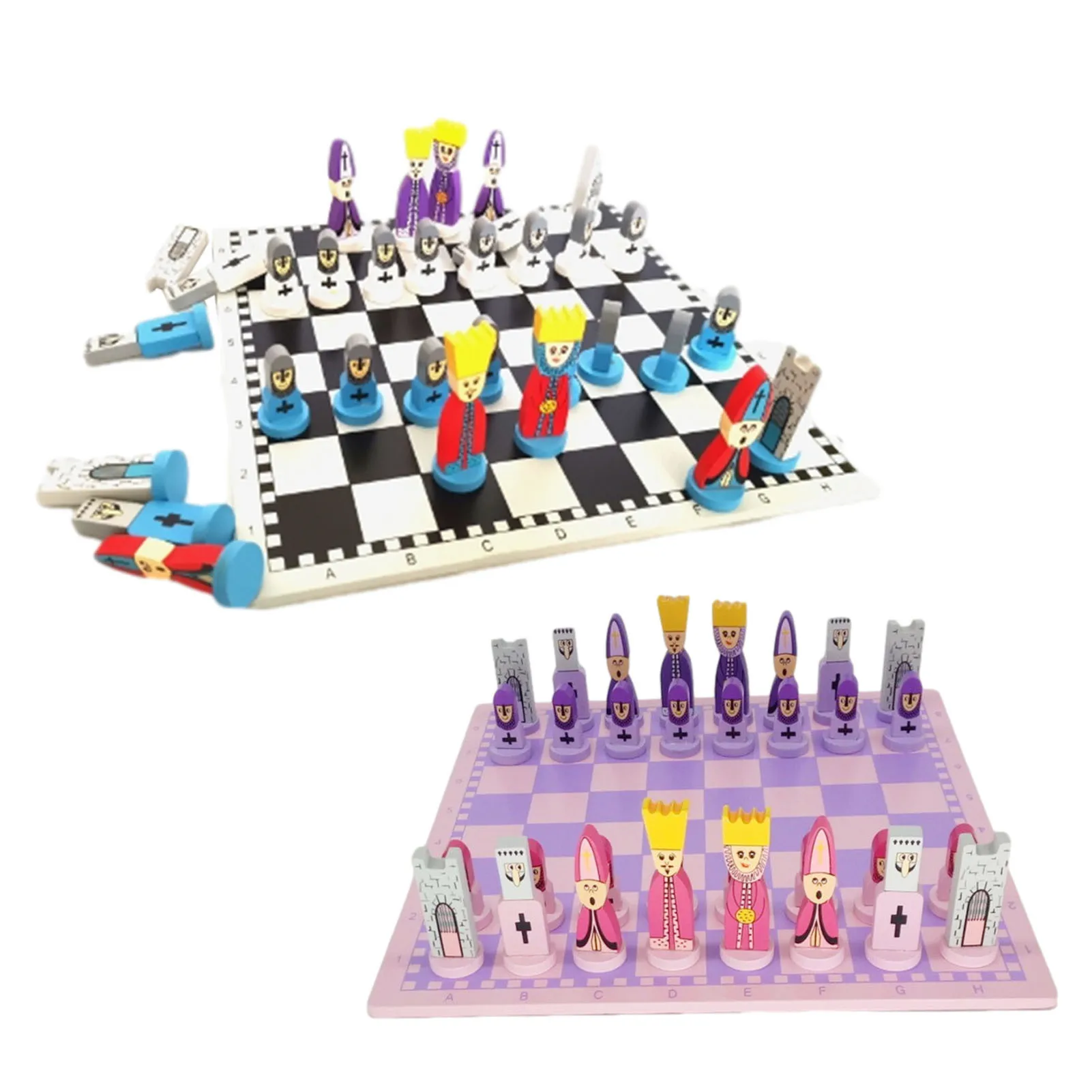 

Kids Wooden Chess Set High Quality Crafted Chess Chess Board And Crafted Chess Pieces Easy Travel Chess Set For Easy To Use