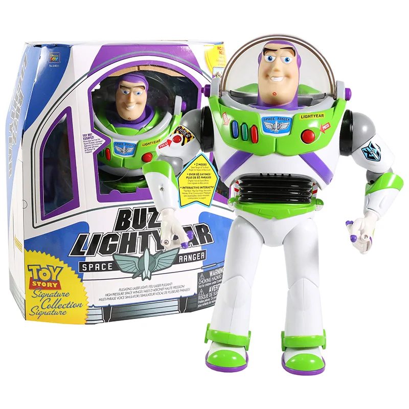 Говорящая экшн фигурка Базз светильник 12 дюймов История игрушек Рождественский